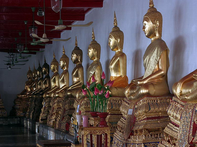 Thailand, Bangkok, Wat Mahathat