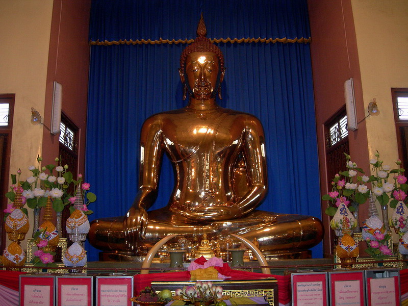 Thailand, Bangkok, Wat Traimit